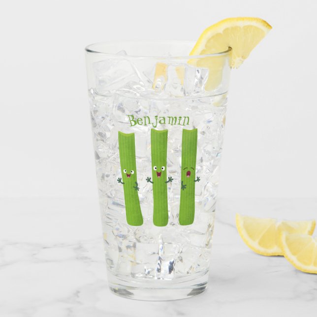 Copo De Pint Legumes de trio com aipo-branco (Gelo traseiro)