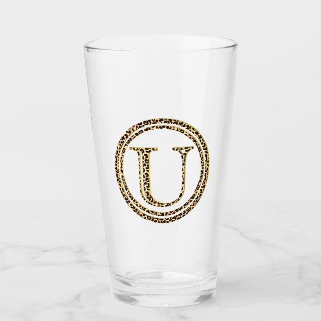 Copo De Pint Leopardo U (Frente)