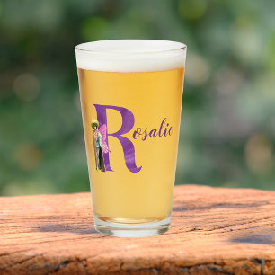 Copo De Pint Letra R Ilustrada Shimmer Puro Campy