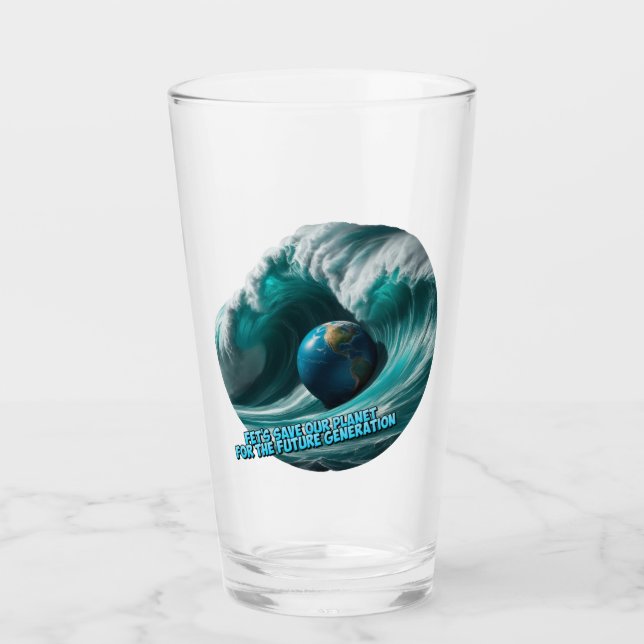 Copo De Pint let's save our planet for the future generation (Frente)