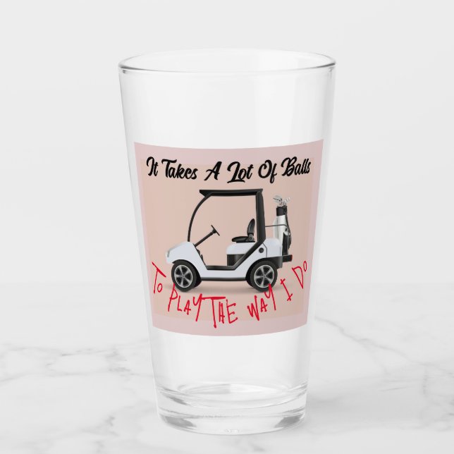 Copo De Pint Leva Muito Vidro De Bolas (Frente)