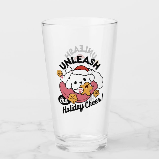 Copo De Pint Leve o Natal para o Natal (Frente)