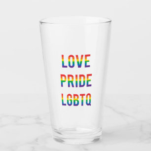 Copo De Pint LGBTQ do Orgulho do Amor