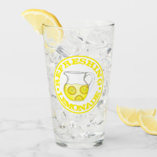 Copo De Pint Limonada limonada amarela-limão-limão-de-vidro