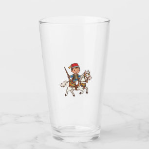Copo De Pint Lindo Kawaii Cavaleiro Marroquino Tbourida Estilo