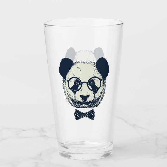 Copo De Pint Listras da panda (Frente)