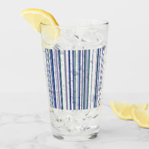 Copo De Pint Listras Modernas e Elegantes em Vidro