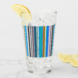 Copo De Pint Listras Modernas e Elegantes em Vidro