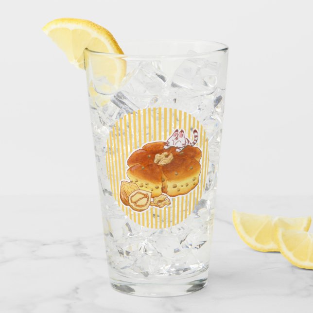 Copo De Pint Little Cat & Walnut bread (Gelo frontal)