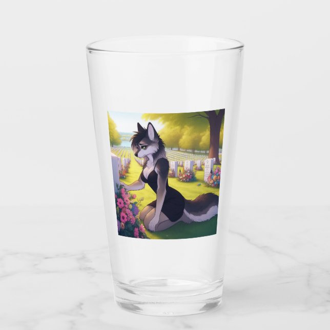 Copo De Pint Loba Viúva de Guerra (Frente)