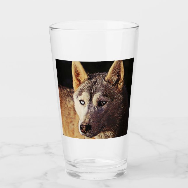 Copo De Pint lobo-animal-smartmix (Frente)
