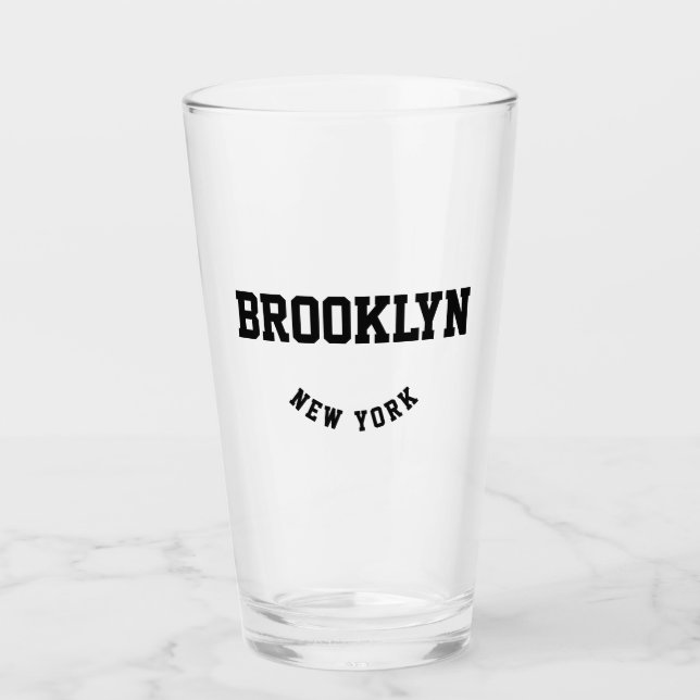 Copo De Pint Localização Personalizada de Cidade e Estado (Frente)