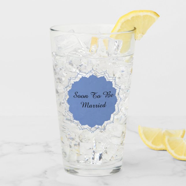 Copo De Pint Logo Casamento Em Breve  (Gelo traseiro)