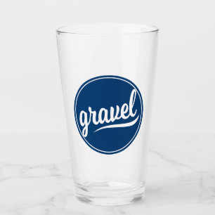 Copo De Pint Logotipo azul de Círculo