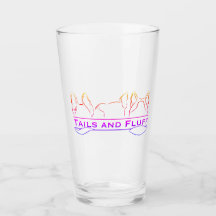 Logotipo Colorido das Caudas e Fluff