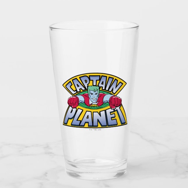 Copo De Pint Logotipo do Capitão Planeta (Frente)