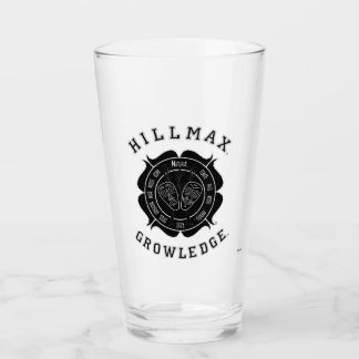 Copo De Pint Logotipo do conhecimento Hillmax Black White Pint 