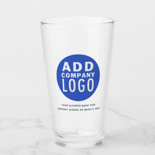 Copo De Pint Logotipo e Nome de Empresa Moderna