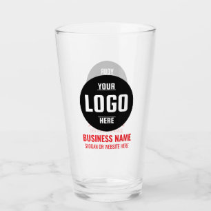 Copo De Pint Logotipo e texto personalizados Cerveja personaliz