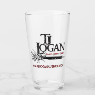 Copo De Pint Logotipo Logan TJ 16 oz. Vidro