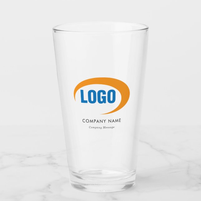 Copo De Pint Logotipo personalizado (Frente)