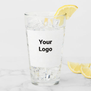 Copo De Pint Logotipo personalizado simples e elegante aqui na