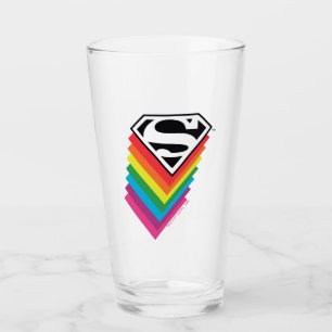 Copo De Pint Logotipo Rainbow em camadas superiores