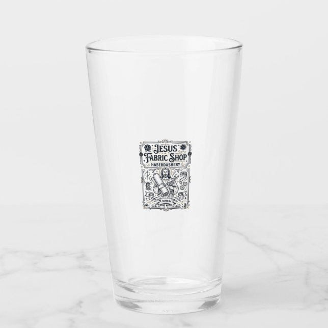 Copo De Pint Loja de Tecidos Jesus Armarinho Loja de Tecidos Je (Frente)