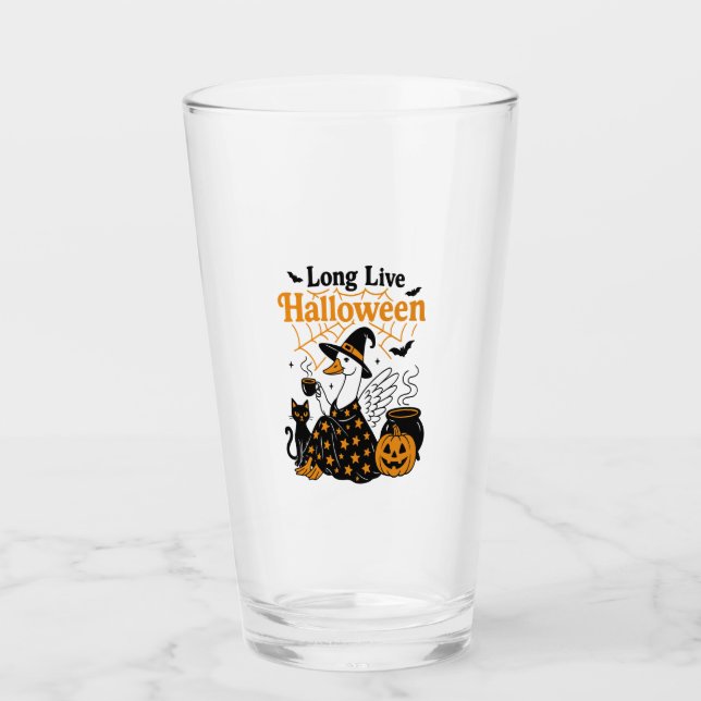 Copo De Pint Long Live Halloween Goose Witch (Frente)