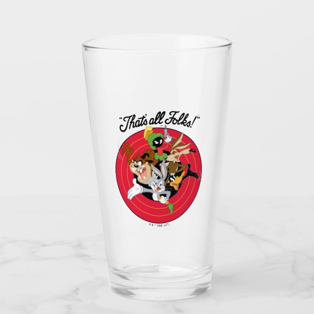 Copo De Pint LOONEY TUNES™ "ISSO É TUDO PESSOAL!™" Bullseye Gro (Frente)