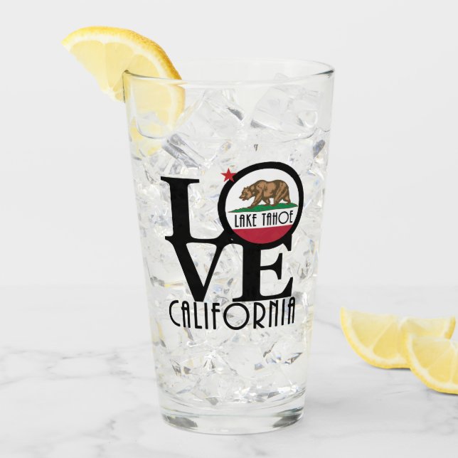 Copo De Pint LOVE Lake Tahoe (Gelo frontal)