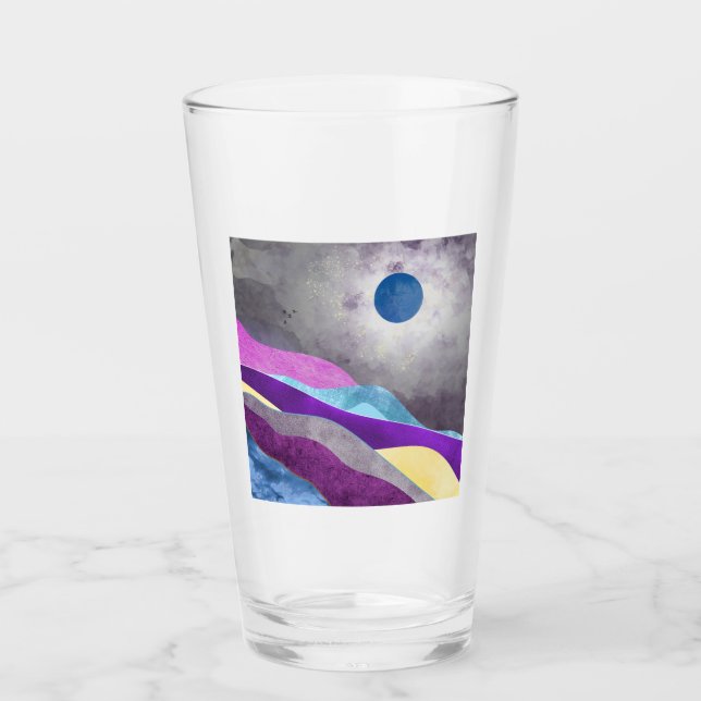 Copo De Pint Lua Azul (Frente)