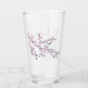 Copo De Pint Lua Branca Rosa-Rosa-De-Foca-De-Cereja