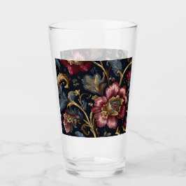 Copo De Pint Luxury Indian Floral Glass Vintage Royal Drinkware