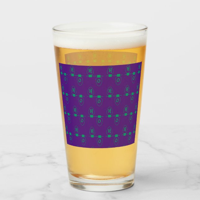 Copo De Pint Luzes HO verdes (Frente (Preenchido))