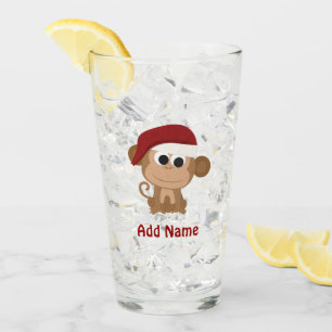 Copo De Pint Macaco papai noel
