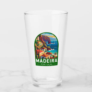 Copo De Pint Madeira Portugal Viagem Art Vintage