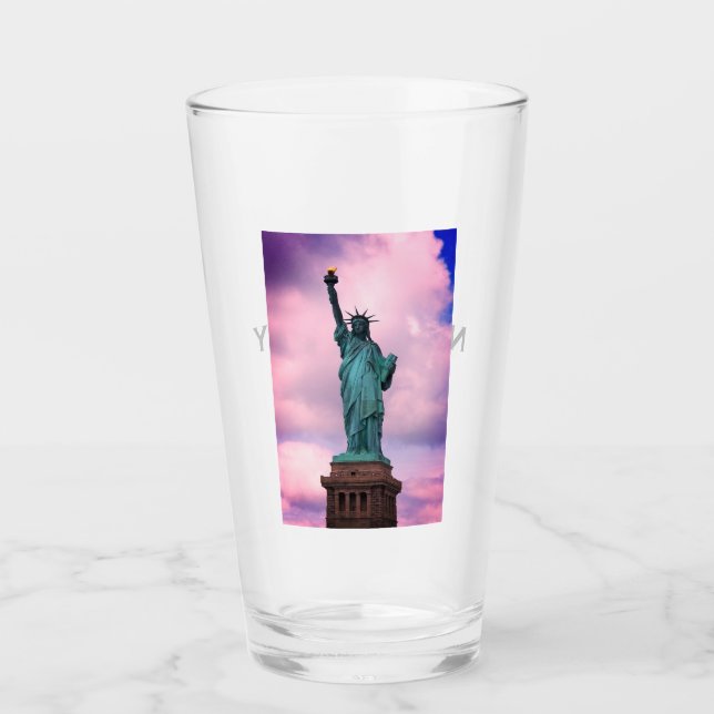 Copo De Pint Mãe dos Exilados Estátua da Liberdade - NYC (Frente)