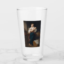 Copo De Pint Mãe e Criança (por Bouguereau)