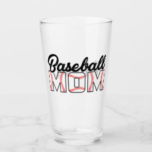 Copo De Pint Mãe e Nome do Baseball
