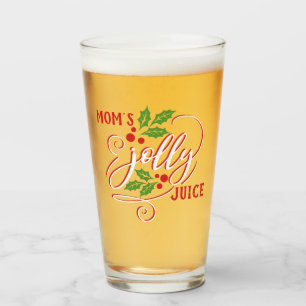 Copo De Pint Mãe Jolly Juice Christmas Cheer Glass