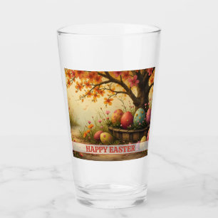 Copo De Pint Magia do Flor primavera com Esplendor de Ovos de P