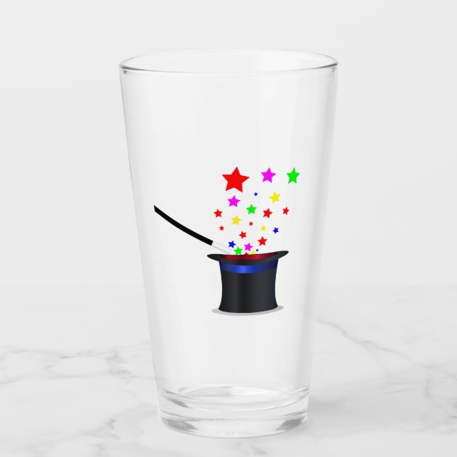 Copo De Pint Magic Hat E Wand (Frente)