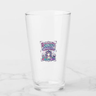 Copo De Pint Mágica de Aniversário de Unicórnio Carregando Merc