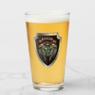 Copo De Pint Magnífico 1rua Bat 75th Ranger Scroll Regional