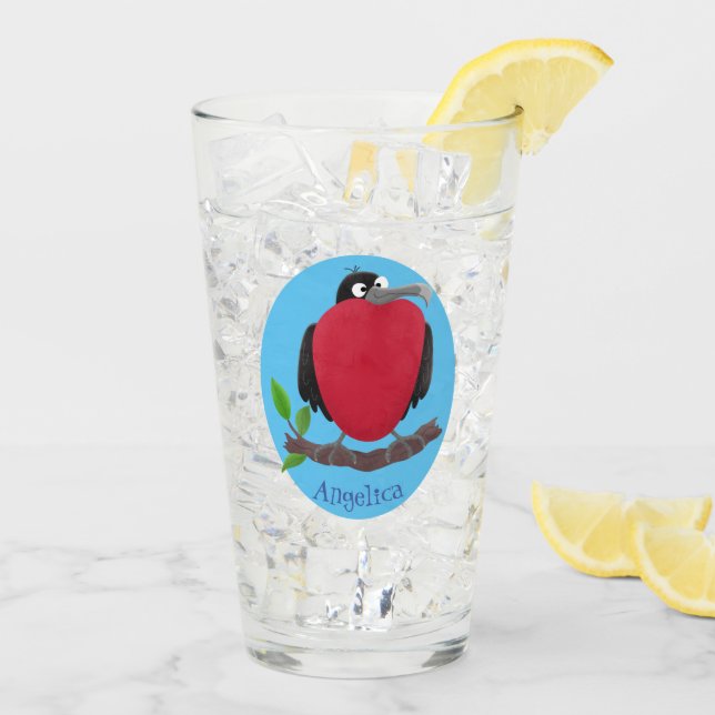 Copo De Pint Magnífico desenho animado de pássaros (Gelo traseiro)