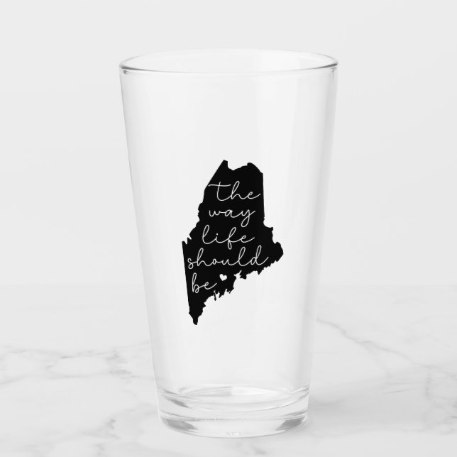 Copo De Pint Maine glass (Frente)