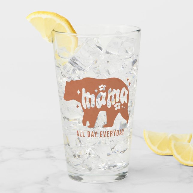 Copo De Pint Mamãe Ursa O Dia Todo (Gelo frontal)