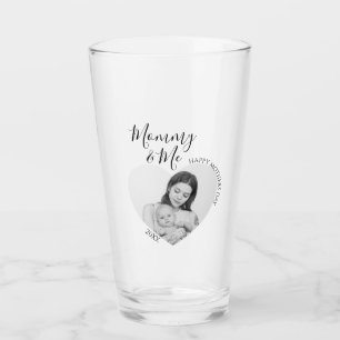 Copo De Pint Mamães Modernas e Eu Foto do coração