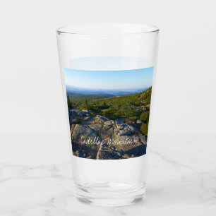 Copo De Pint Manhã no topo da montanha Cadillac em Acadia